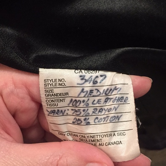 Amazing Rare Vintage Norma Canada Leather Jacket - Picture 8 of 8